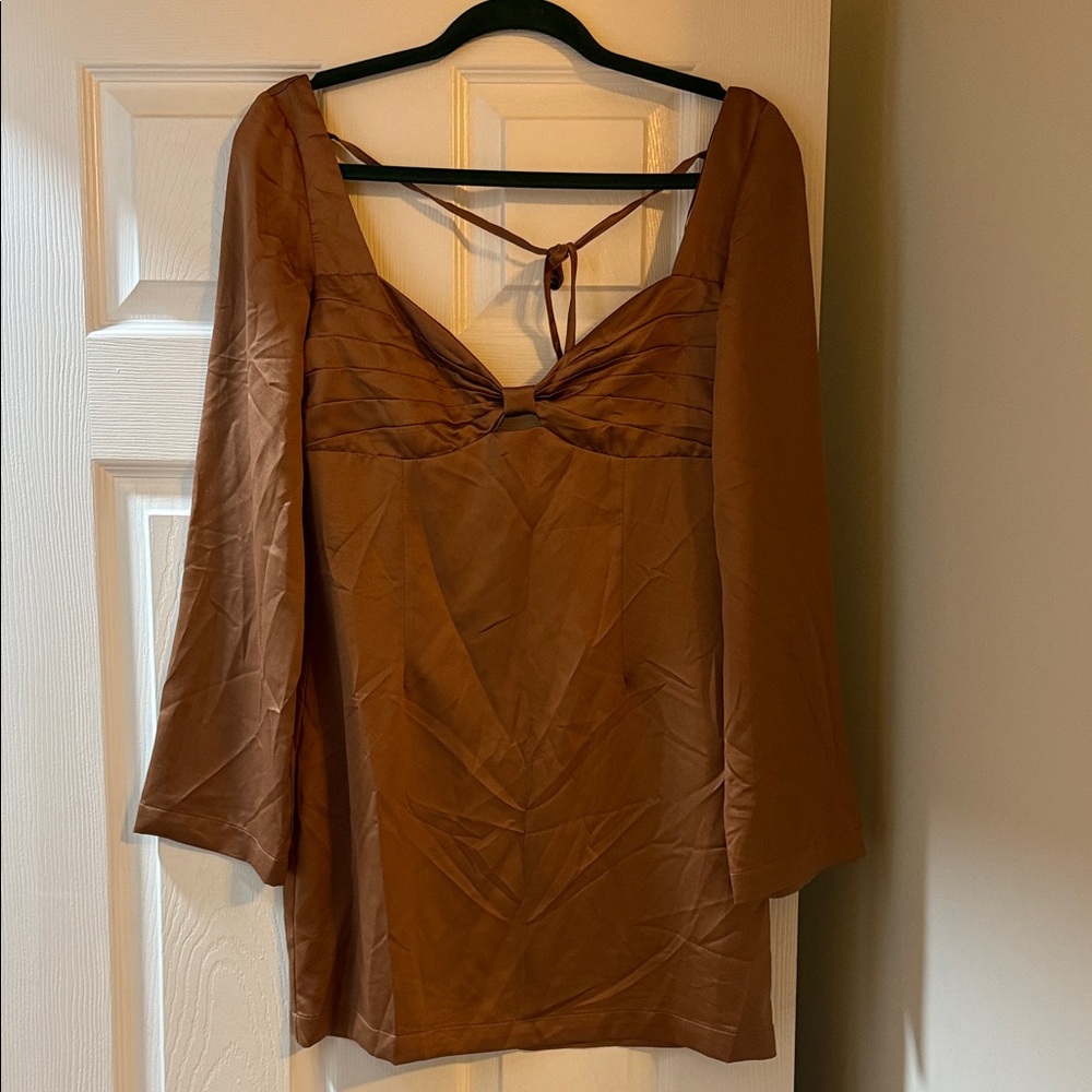 Dynamite Brown Dress